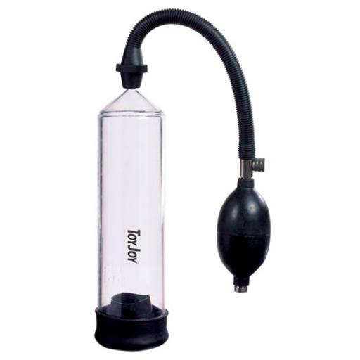 ToyJoy Rock Hard Black And Clear Penis Power Pump