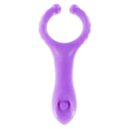 ToyJoy Vibrating ClitStim CRing Purple