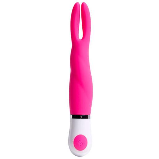 Adam And Eve Silicone Pink Lucky Bunny Clitoral Vibrator